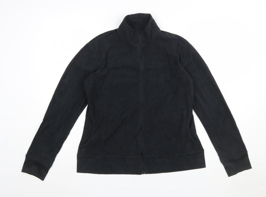 Columbia Women's Black Fleece Full Zip Jacket Size L