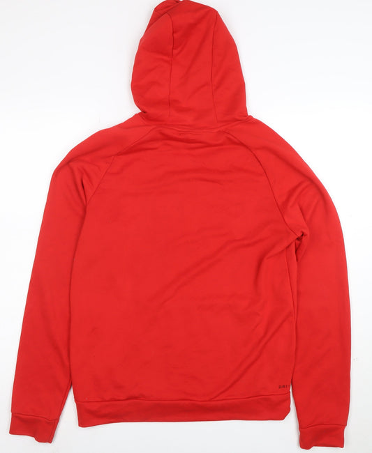 Nike Men’s Red Dri-Fit Pullover Hoodie Size S Sportswear