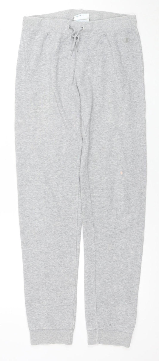 Champion Girls Grey XL 13-14 Years Jogger Sweatpants Cotton Blend