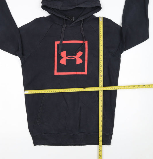 Under Armour Mens Black Pullover Hoodie S Sports Fleece
