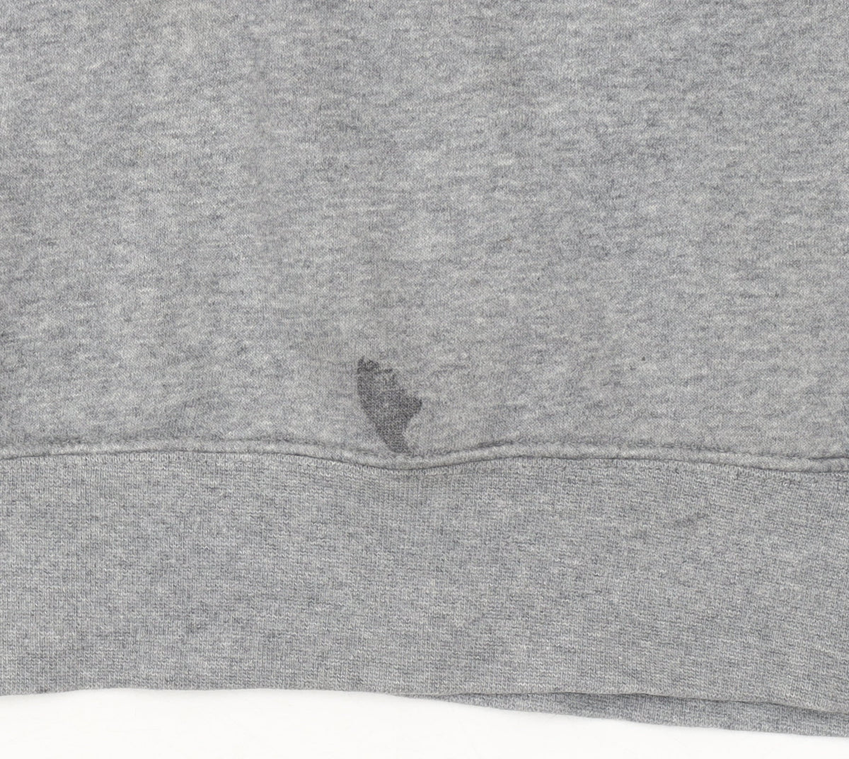 Additional view of Jordan Women’s Grey Pullover Hoodie L Standard Fit Logo Detail