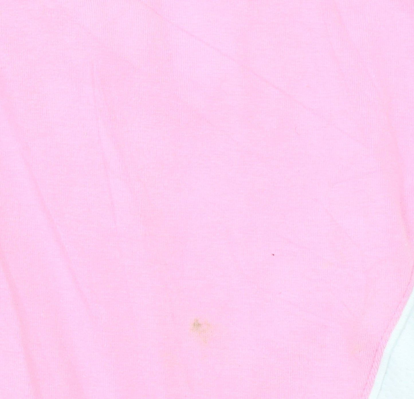 Reebok Womens Pink 1/2 Zip Hooded Sweatshirt Size 12