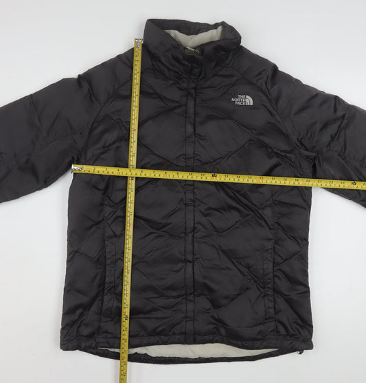 The North Face Women's Black XL Puffer Jacket Down Insulated Lightweight