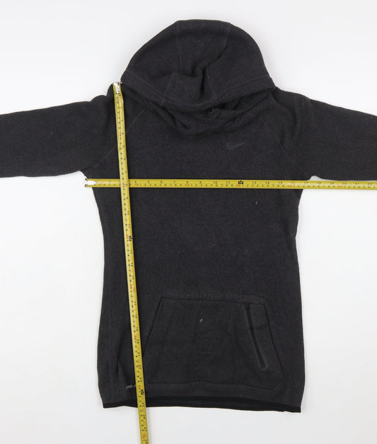 Nike Men's Black Pullover Hoodie Small Fleece Sportswear