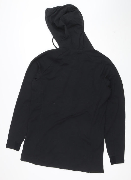 Gymshark Men's Black Full Zip Slim Fit Hoodie Size S