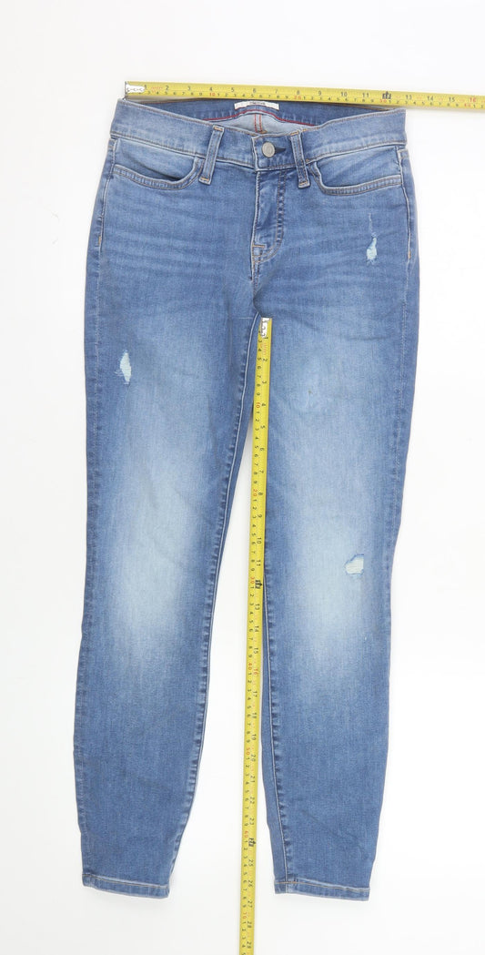 Tommy Hilfiger Women Blue Jegging Jeans Size 4 Slim Stretch Denim