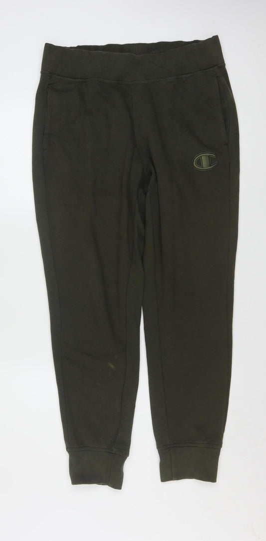 Champion Men's Green Jogger Sweatpants Size M Regular Fit