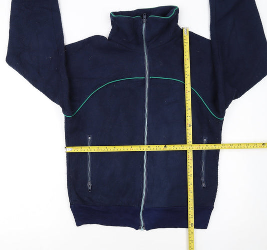 The North Face Womens Blue Fleece Full Zip Jacket M