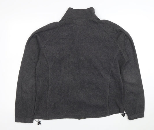Columbia Women's Grey XL Fleece Full Zip Outdoor Jacket
