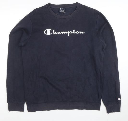 Champion Boys Navy Blue 2XL Crew Neck Pullover Sweatshirt