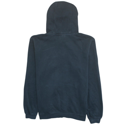 Nike Men Black Pullover Hoodie M Fleece Logo Sportswear