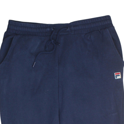 Fila Mens Blue Jogger Sweatpants M Regular Fit Elastic Waist