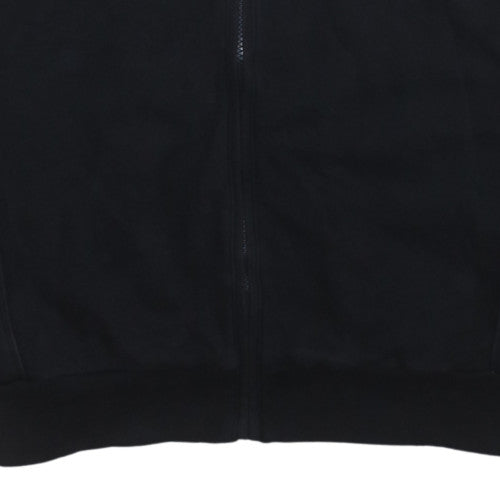 Adidas Men Black Full Zip Hoodie Liverpool FC 3XL Polyester Sportswear