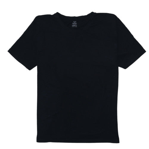 Adidas Men's Black 2XL Crew Neck Cotton Short Sleeve T-Shirt