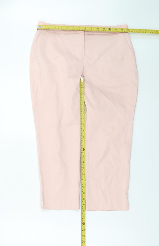 Dunnes Women’s Pink Chino Trousers Size 10 Regular