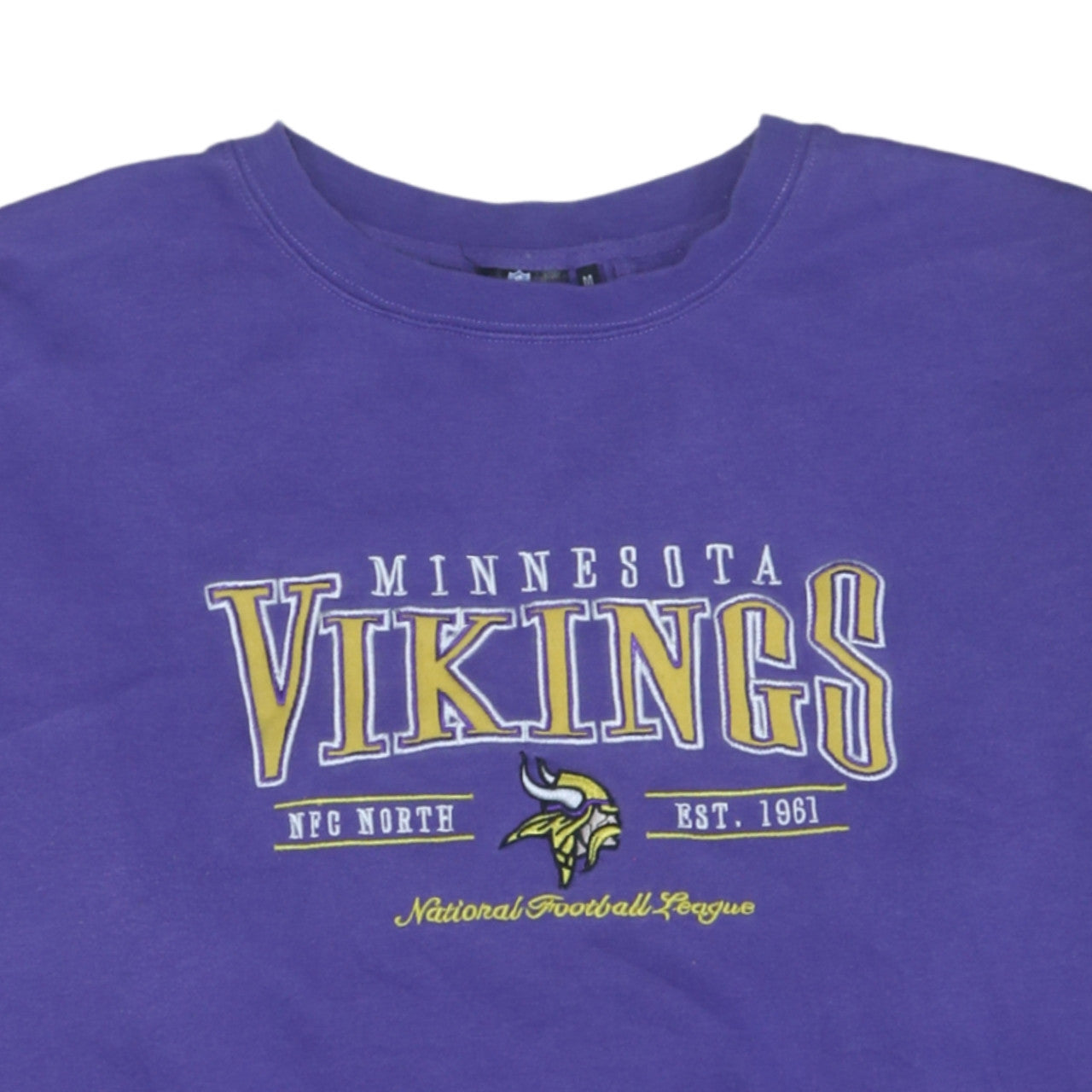 NFL Team Apparel Women's Purple Minnesota Vikings Sweatshirt Medium