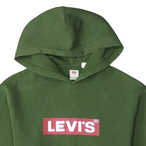 Levi's Men's Green Relaxed Fit Pullover Hoodie Size S