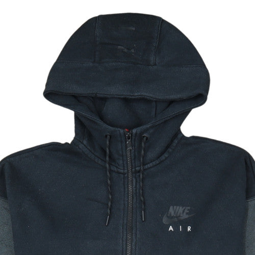 Nike Air Men's Black Full Zip Hoodie Size S Fleece Sportswear