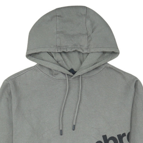 Umbro Men's Grey Pullover Hoodie M Graphic Sports Fleece