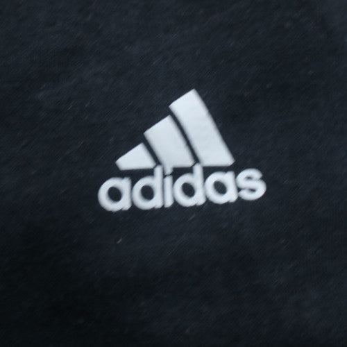 Additional view of Adidas boys’ black full zip hoodie 15-16 years classic sportswear