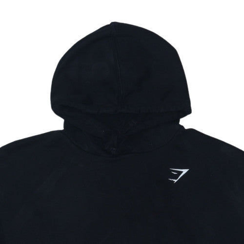 Gymshark Men's Black Pullover Hoodie Size S Regular Fit