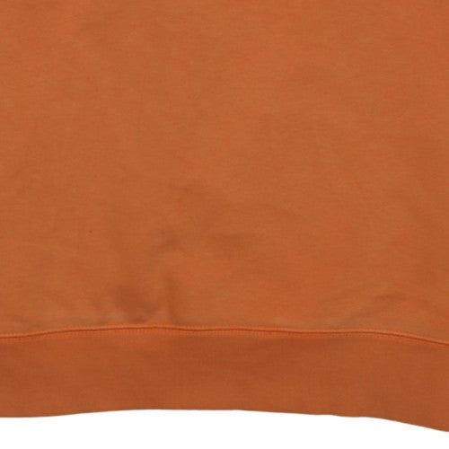 Carhartt WIP Men's Orange Chase Sweatshirt M Crew Neck Cotton Blend