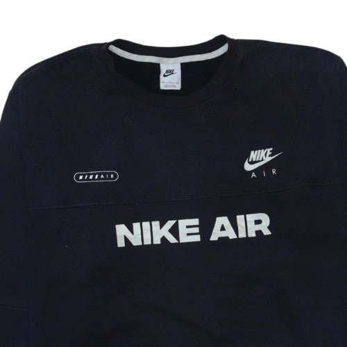 Nike Men's Black 2XL Crew Neck Pullover Sweatshirt