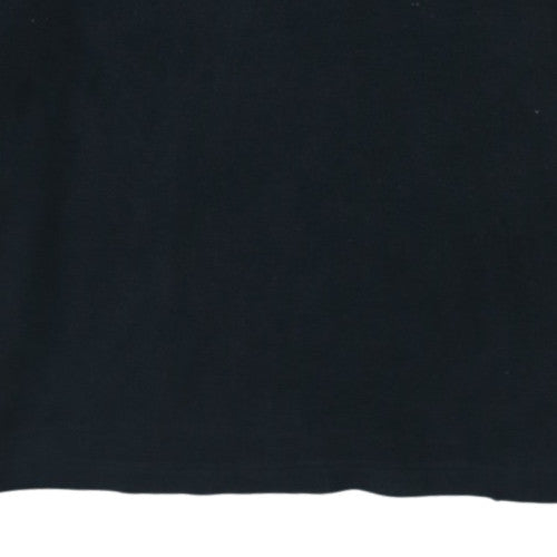 Ralph Lauren Men's Black Cotton 1/4 Zip Jumper Size M