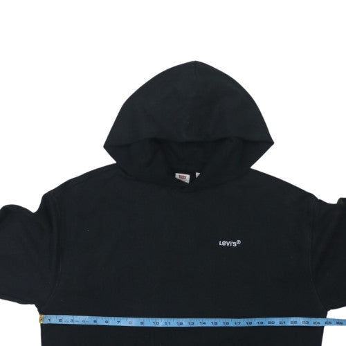 Levi's Men's Black Relaxed Fit Pullover Hoodie Size L