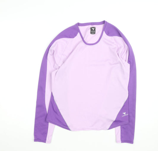 Insport Womens Purple Long Sleeve Quick Dry Activewear Top M