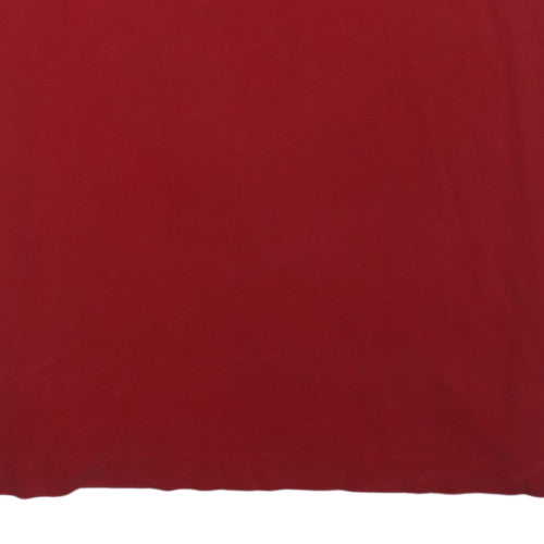 Tommy Hilfiger Men's Red Classic Fit Cotton Polo Shirt XL