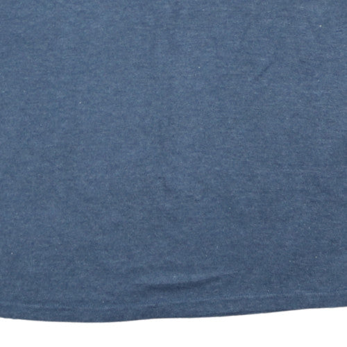 Levi's Men's Blue Graphic Bear T-Shirt XL Crew Neck Cotton Blend