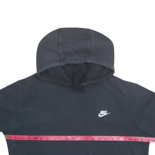 Nike Men's Black Pullover Hoodie L Regular Fit Fleece Sportswear