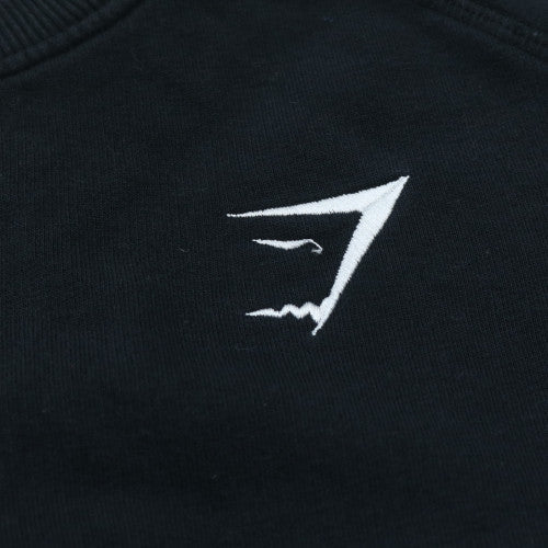 Gymshark Men's Black XL Crew Neck Pullover Sweatshirt