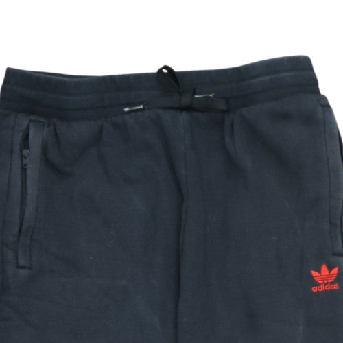 Adidas Boys Black Jogger Trousers XL 15-16 Years Cotton Blend Activewear