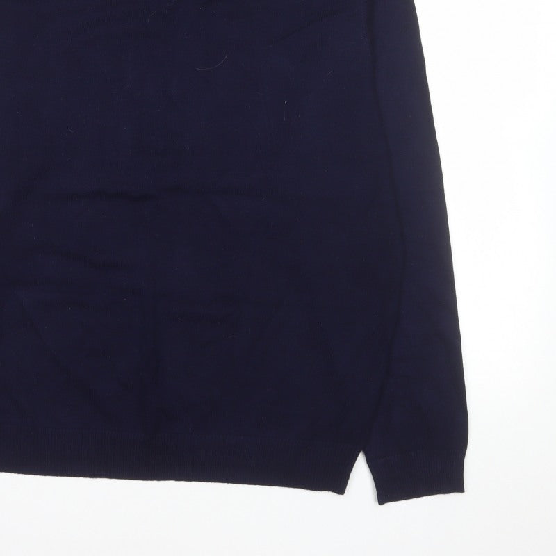 Additional view of Knithouse Men’s Blue 2XL V-Neck jumper