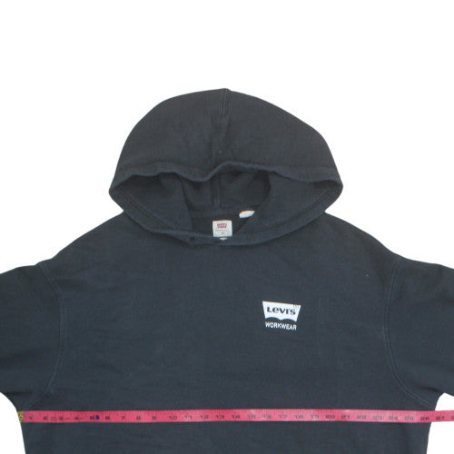 Levi's Men's Black XL Relaxed Fit Workwear Pullover Hoodie