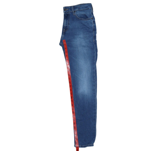 Tommy Jeans Women's Blue Ryan Relaxed Straight Denim Jeans Size 12