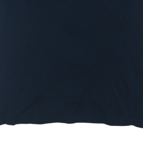 Tommy Hilfiger Men’s Blue Striped Classic Fit 2XL Polo Shirt