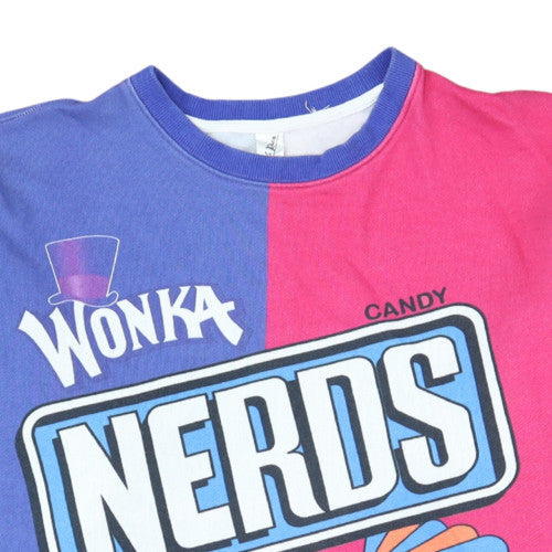 Charlie Pro Women’s Multicoloured Wonka Nerds Graphic Sweatshirt 2XL
