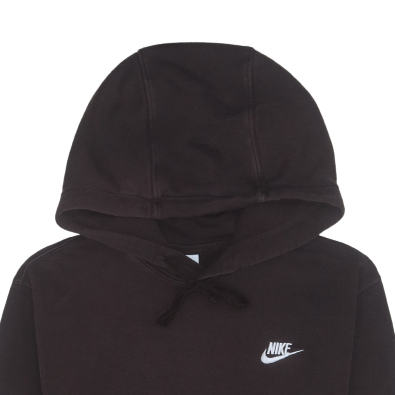 Nike Men's Brown Pullover Hoodie XS Fleece Sweatshirt