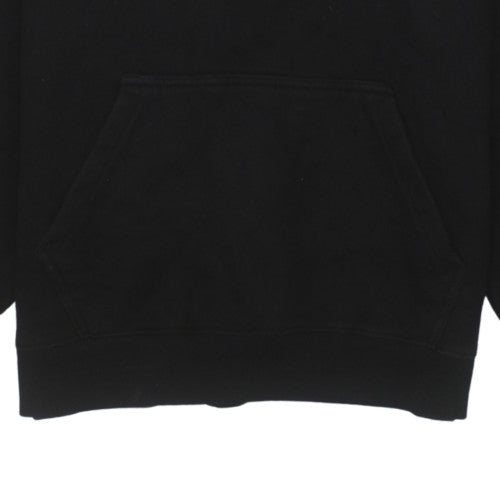 Nautica Men's Black Embroidered Logo Pullover Hoodie L
