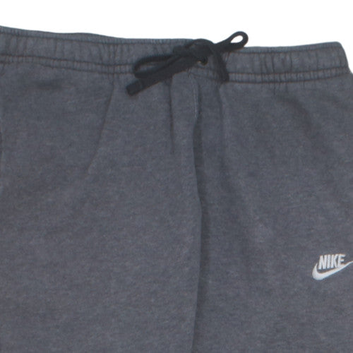 Nike Men Grey Fleece Jogger Trousers Size M Regular Fit