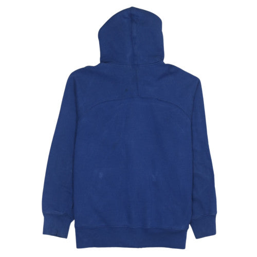 Carhartt Men's Blue Full Zip Hoodie Size L Heavyweight Cotton