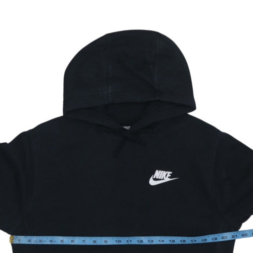 Nike Men's Black Pullover Hoodie Size S Fleece Logo Sportswear