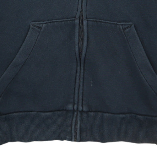 Puma Mens Black Full Zip Hoodie Size S Hooded Fleece Sweatshirt