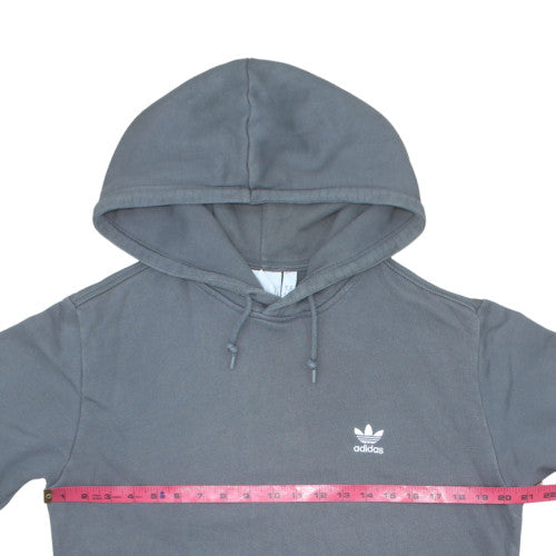 Adidas Men's Grey Pullover Hoodie M Sports Fleece Regular Fit