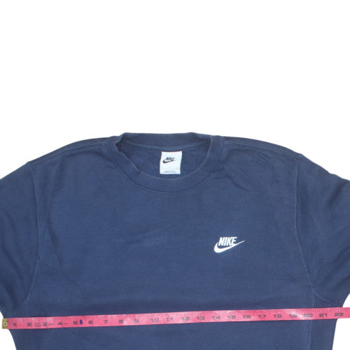 Nike Men's Blue Crew Neck Pullover Sweatshirt Size S