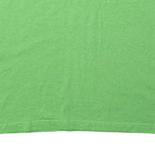 The North Face Men's Green Crew Neck Short Sleeve Graphic T-Shirt L