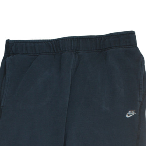 Nike Mens Black Fleece Sweatpants L Regular Fit Elastic Waist